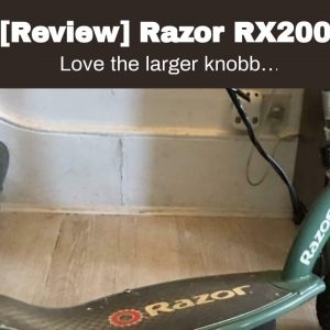 Best reviewed: Razor RX200 Electric Off-Road Scooter