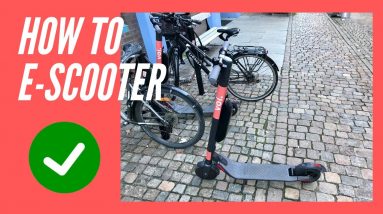 How to ride an Electric Scooter (E Scooter)