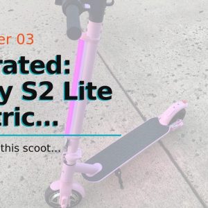 Review: Hiboy S2 Lite Electric Scooter - 6.5" Solid Tires - Up to 10.6 Miles Long-Range & 13 MP...