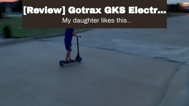 Best reviewed: Gotrax GKS Electric Scooter for Kids Age of 6-12, Kick-Start Boost and Gravity S...