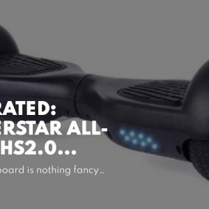 [Review] HOVERSTAR All-New HS2.0 Hoverboard Two-Wheel Self Balancing Flash Wheel Electric Scoot...