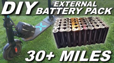 Build Your Own External Battery Pack [30+MILES RANGE!!!]