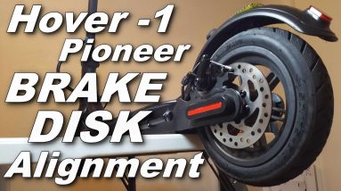 HOW TO ADJUST BRAKE DISK ON HOVER-1 PIONEER