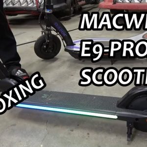 Macwheel E9 pro electric scooter unboxing- #imacwheel.com