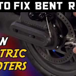 How to Straighten Bent Brake Rotors on an Electric Scooter | ESG Labs