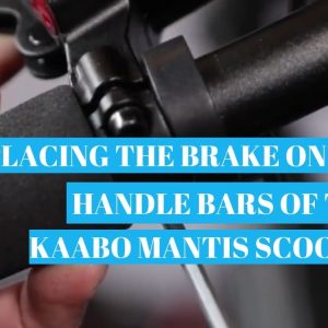 Replacing the Brakes on the Handle Bars of your Kaabo Mantis Pro Scooter