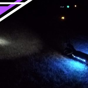 Kaabo Mantis Pro Special Edition LED Underglow Night Time Cruising (GoPro Motorcycle Helmet POV)