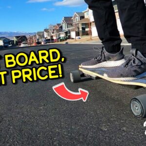 My First Electric Skateboard is Insanely Fun! Uditer S3 Review