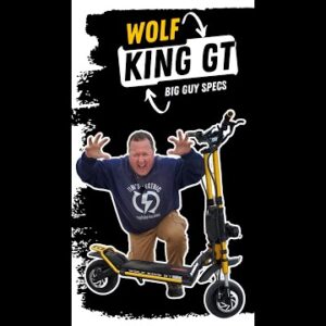 How big is the Wolf King GT - Big Guy Perspective #Shorts