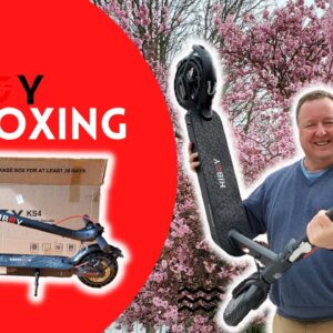 Hiboy KS4 Unboxing Video - Electric Scooter for Commuting