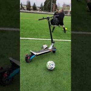 take an electric scooter to soccer