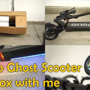 Apollo Ghost Scooter Unboxing + Assembly (Electric Escooter)