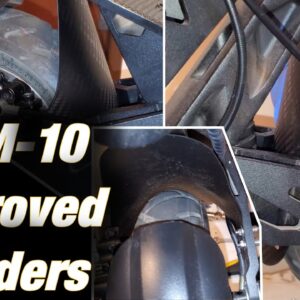 Improved fenders (mudguards) for the VDM-10/Apollo Ghost electric scooter