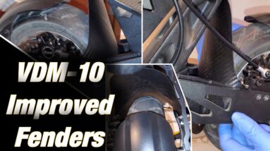 Improved fenders (mudguards) for the VDM-10/Apollo Ghost electric scooter