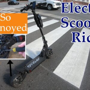 Apollo Ghost/VDM-10 Most ANNOYING element of Electric Scooter PLUS Raw cuts from Rose Parade Ride