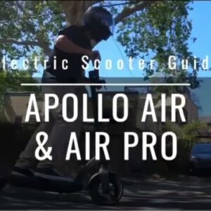 2021 Apollo Air #1 entry level commuter scooter. The straight up “more fun” anything but boring 🛴