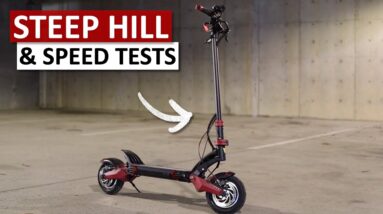 Varla Eagle One | First Ride and Hill Test | Electric Scooter