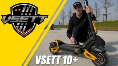 Vsett 10+ E-Scooter: Our honest thoughts after unboxing!