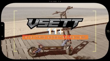 VSETT 11+ Electric Scooter, First look & mini-review.