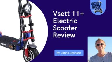 Vsett 11+ Electric Scooter Video Review