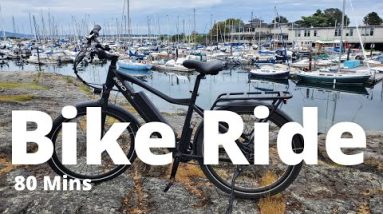80 Minute Bike Ride Victoria to Saanich to Oak Bay British Columbia Canada