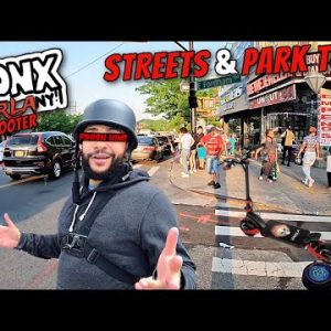 CRUISING THE BRONX NYC STREETS | VARLA EAGLE ONE E-SCOOTER TOUR