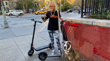 NYC LIVE Turboant Folding E-Scooter X7 Pro vs. M10 Comparison Review & Test Ride in New York City