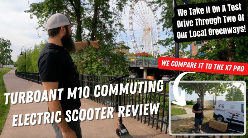 TurboAnt M10 Commuting Scooter Review | Plus A Tour Of TWO Local Greenways & Wildlife Sightings!