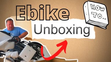 How to Unbox an Ebike - What's in the box? KBO Ranger  Electric Cargo Bike