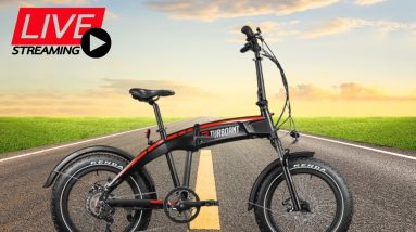 TurboAnt S1 Folding Fat Tire Ebike Review - LIVE