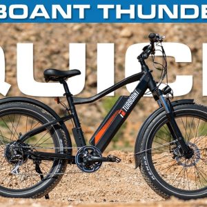 TurboAnt Thunder T1 Review | Electric Fat Tire Bike (2021)