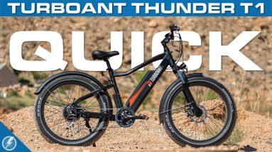 TurboAnt Thunder T1 Review | Electric Fat Tire Bike (2021)