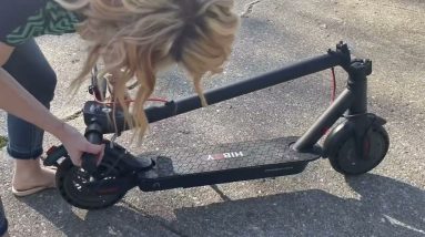 Newest Hiboy KS4 electric scooter review, Big Unique Display, 19 mph & 17 Mile Range, Upgraded 350W