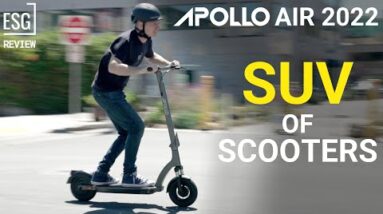 NEW Apollo Air 2022 is the SUV of Entry-Level Scooters - Review