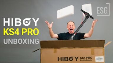 Unboxing The Hiboy KS4 Pro Electric Scooter