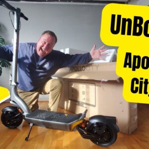 Apollo City Electric Scooter Unboxing