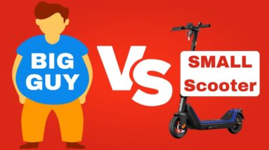 Which Little Electric Scooter for a Big Guy?