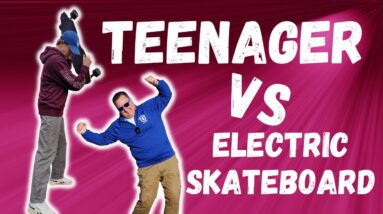 Electric Skateboard vs Teenager - Will it Survive?