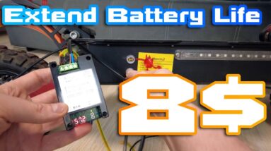 For 8$ Extend battery life in Escoot Ebike EASY 😎 Have less worries 🚀 Stop charge when you want