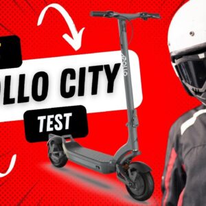 How Far Can You Go? Apollo City Electric Scooter Range Test Experiment!